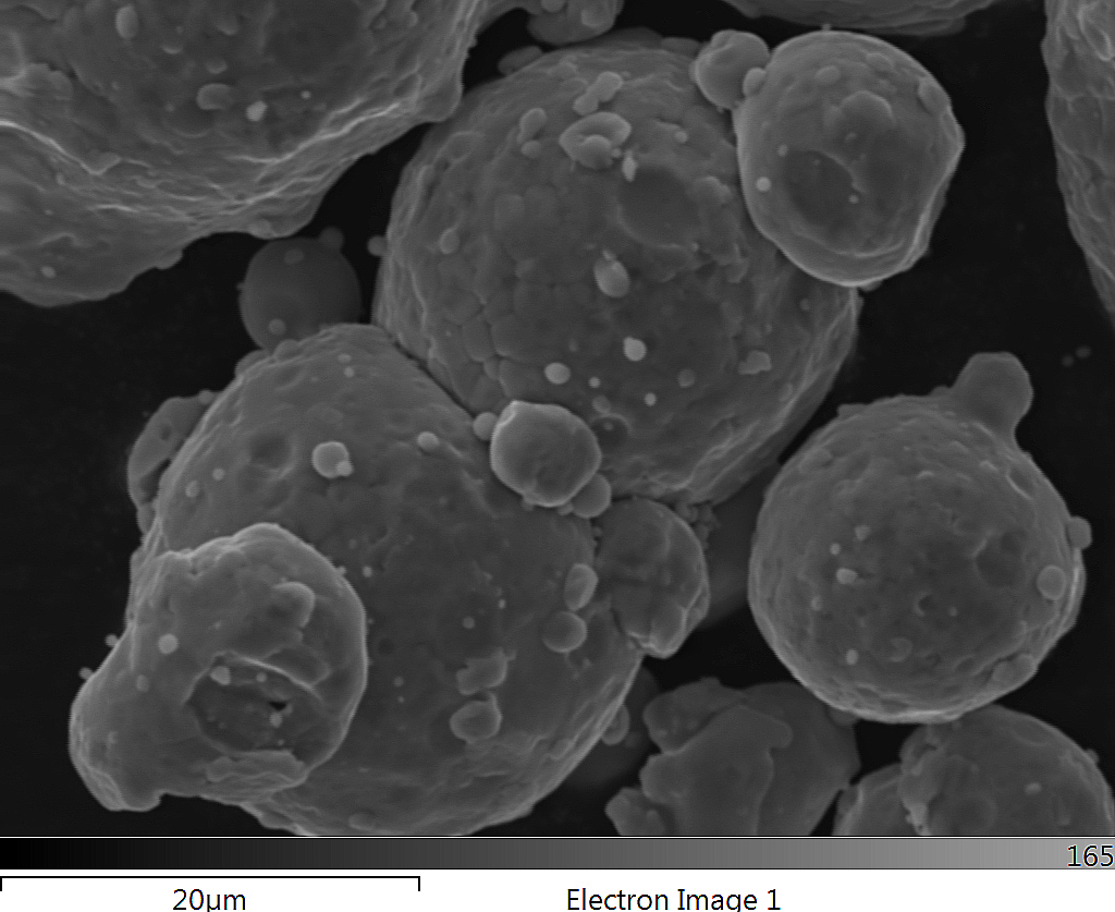 Overzichtsfoto's Test 2500x Electron Image 1