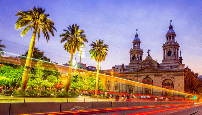 Public lighting chile