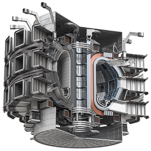 ITER Fusion Reactor. Tokamak