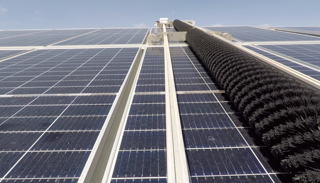 ENGIE Laborelec Robotized PV Cleaning